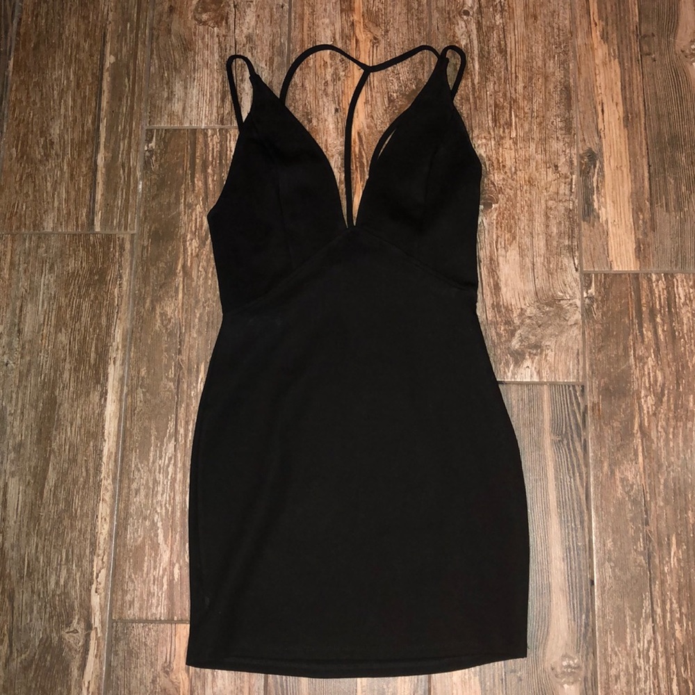 Tobi black dress XS